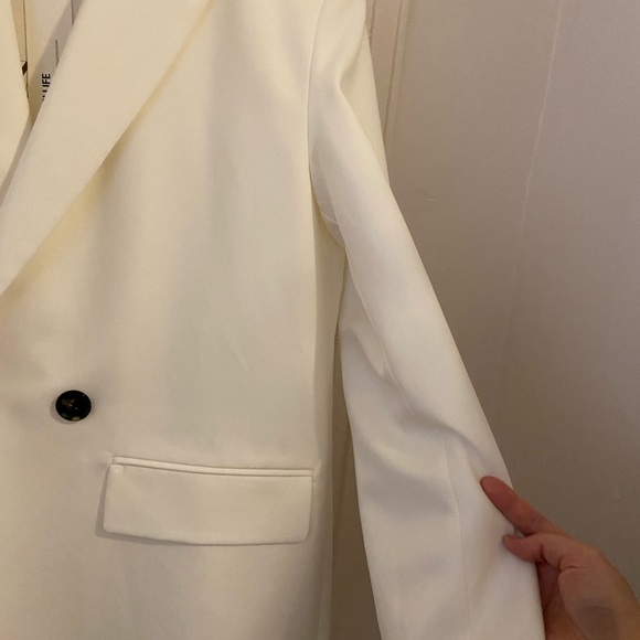 Zara white blazer size small - Picture 8 of 11